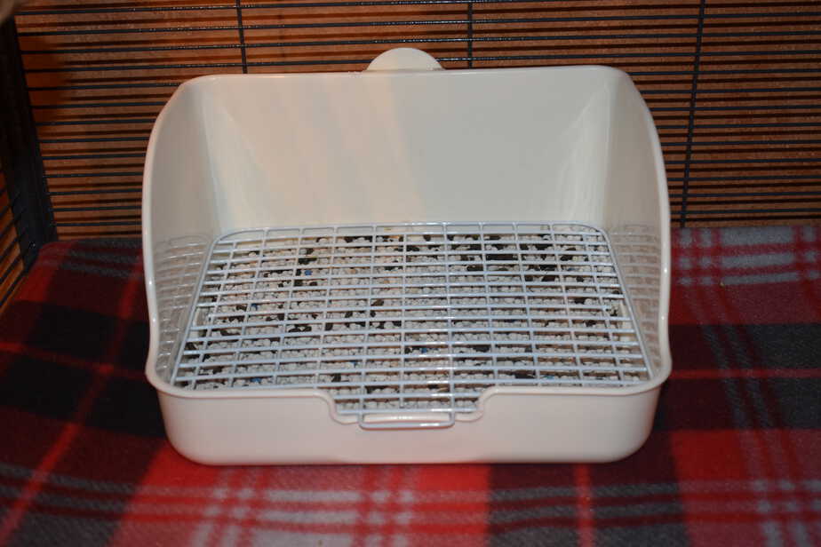 litter pan cage accessory
