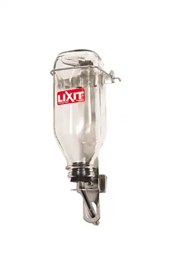 Lixit Heavy-Duty Deluxe Glass Water Bottle