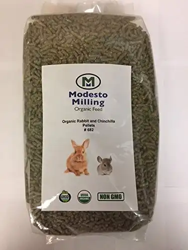 Modesto Milling Organic Non GMO Chinchilla Pellets