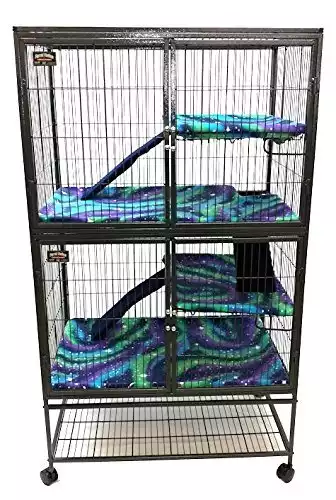 Piggy BedSpreads Fleece Liners for Critter Nation Cage